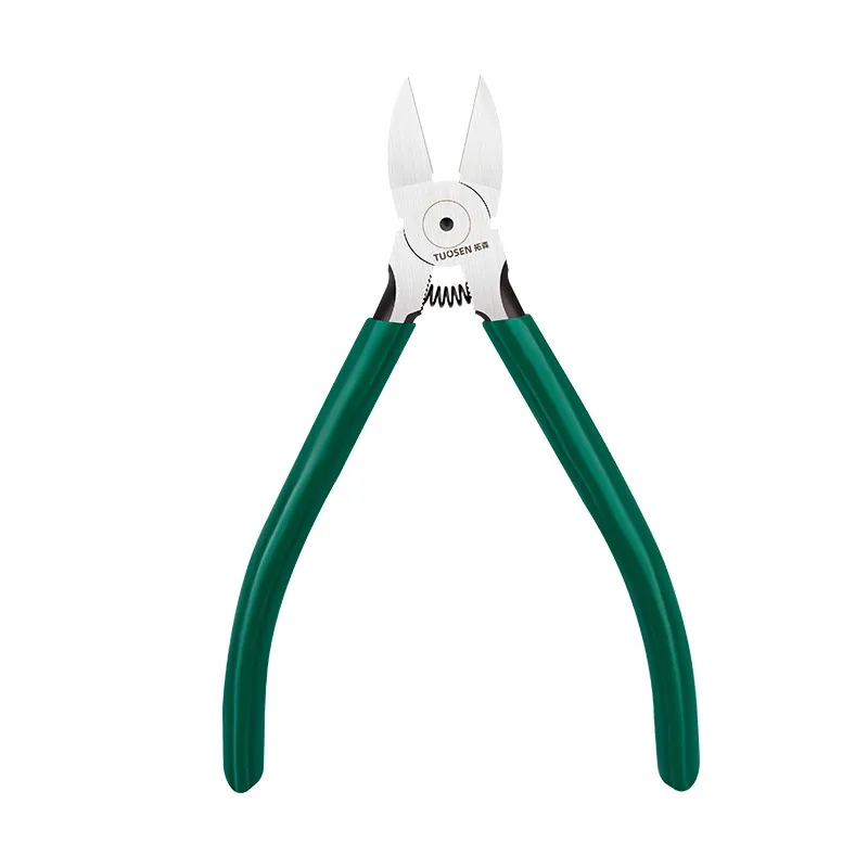 6 Inch Multifunctional Diagonal Cutting Pliers – Spring-Loaded Flush Cutters for Electronics, Electrician Wire Cutting, and Precision Trimming – Side Cutting Pliers for PCB & Jewelry Work